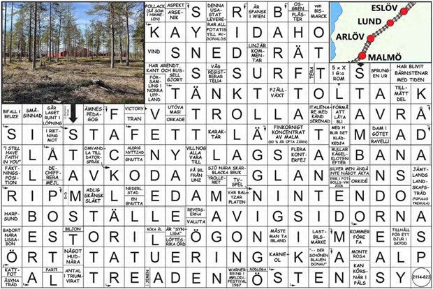 Krysset l�sning vecka 7, 2026