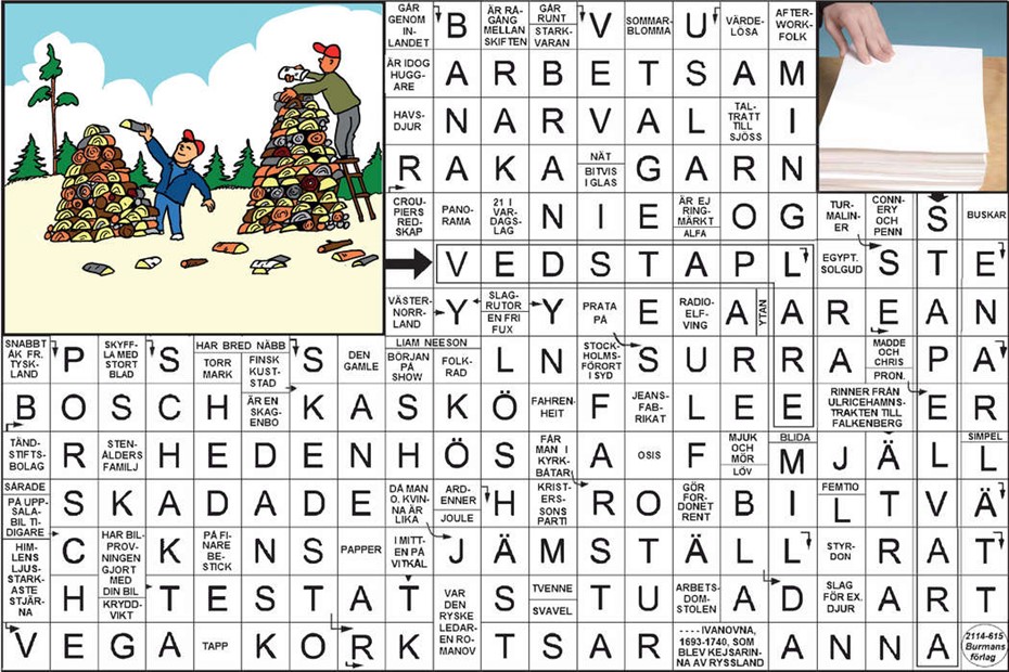 Krysset l�sning vecka 19, 2026