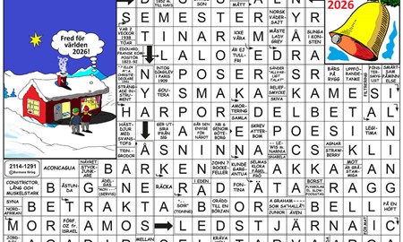 Krysset l�sning vecka 25, 2026