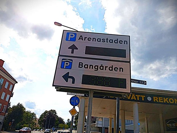 Digital skyltning ska göra det lättare att parkera Digital skyltning ska göra det lättare att parkera