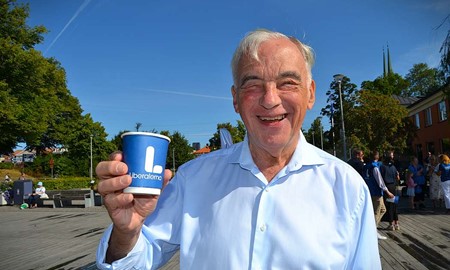 Leijonkungen p� valturn� i V�xj�