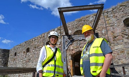 �Man k�nner historiens vingslag p� den h�r fantastiska platsen� 