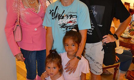 Mona G spelade p� nypremi�ren av Mor & Dotter 