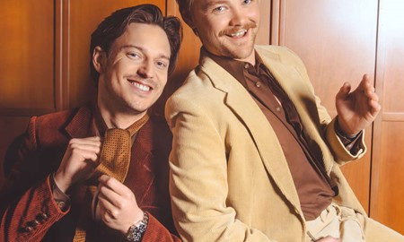 Emil Hansius och Hampus Hedstr�m med liveshowen Vafalls Live
