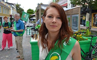 Rebecka Le Moine ger djuren en r�st i riksdagen 