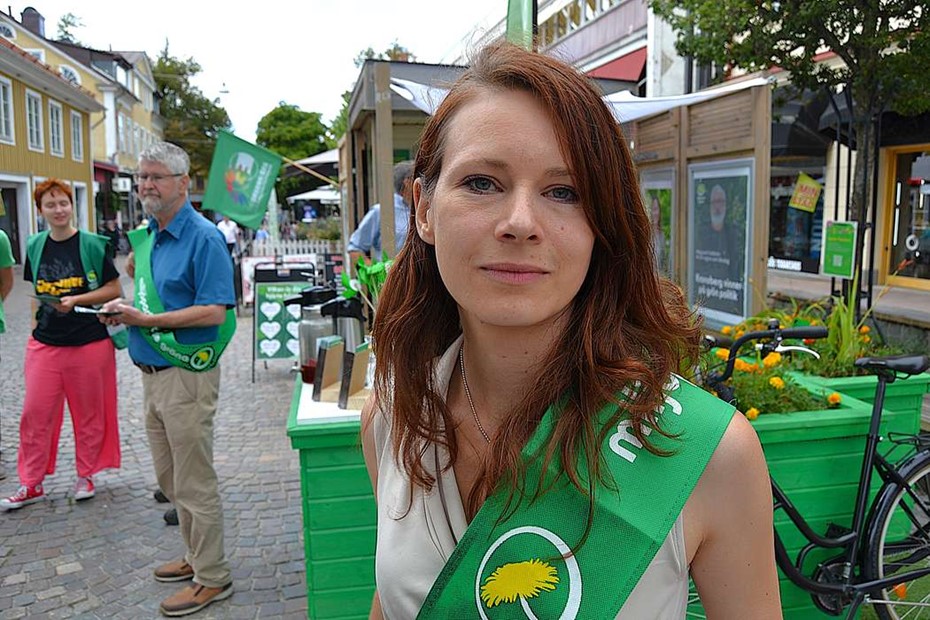 Rebecka Le Moine ger djuren en r�st i riksdagen 