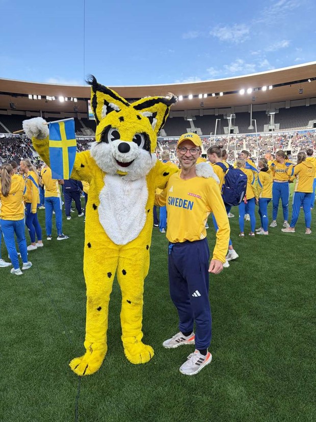 Christer Svensson femma i Finnkampen Christer Svensson femma i Finnkampen