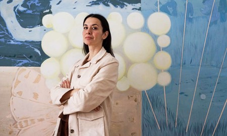 Barnen tar plats som skapare � m�lar Tingsryds konsthall tillsammans