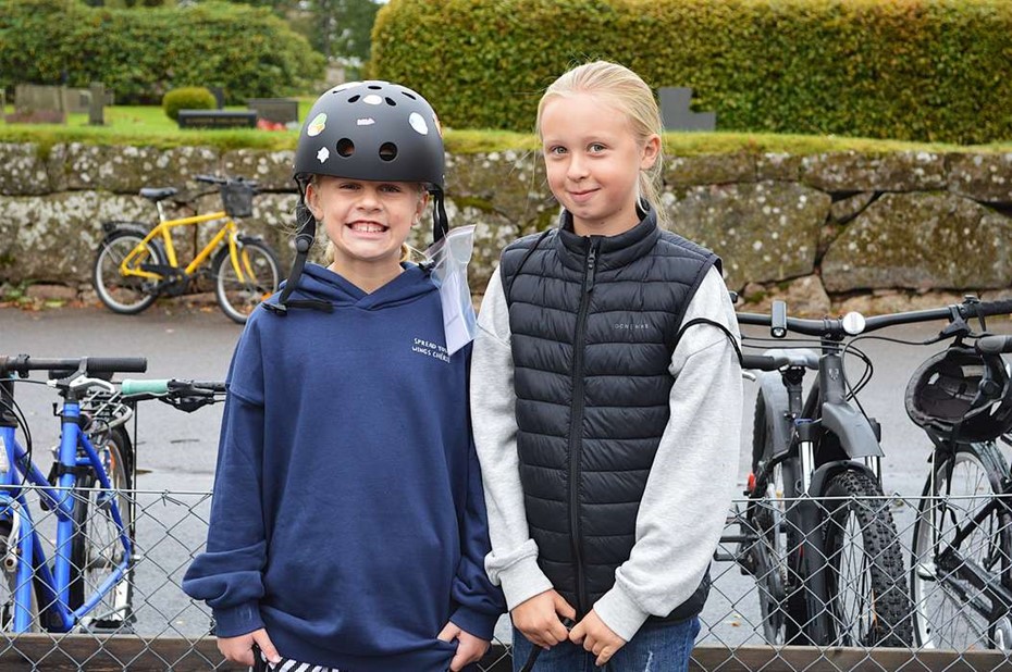Vattenmelon visade vikten av cykelhj�lm