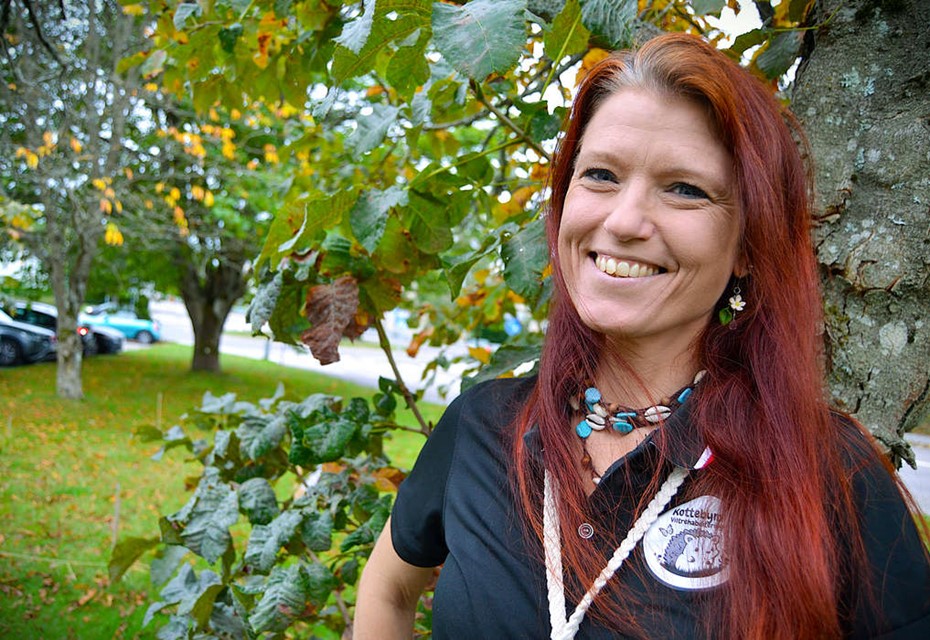 Cecilia har vigt sitt liv �t att r�dda igelkottar 