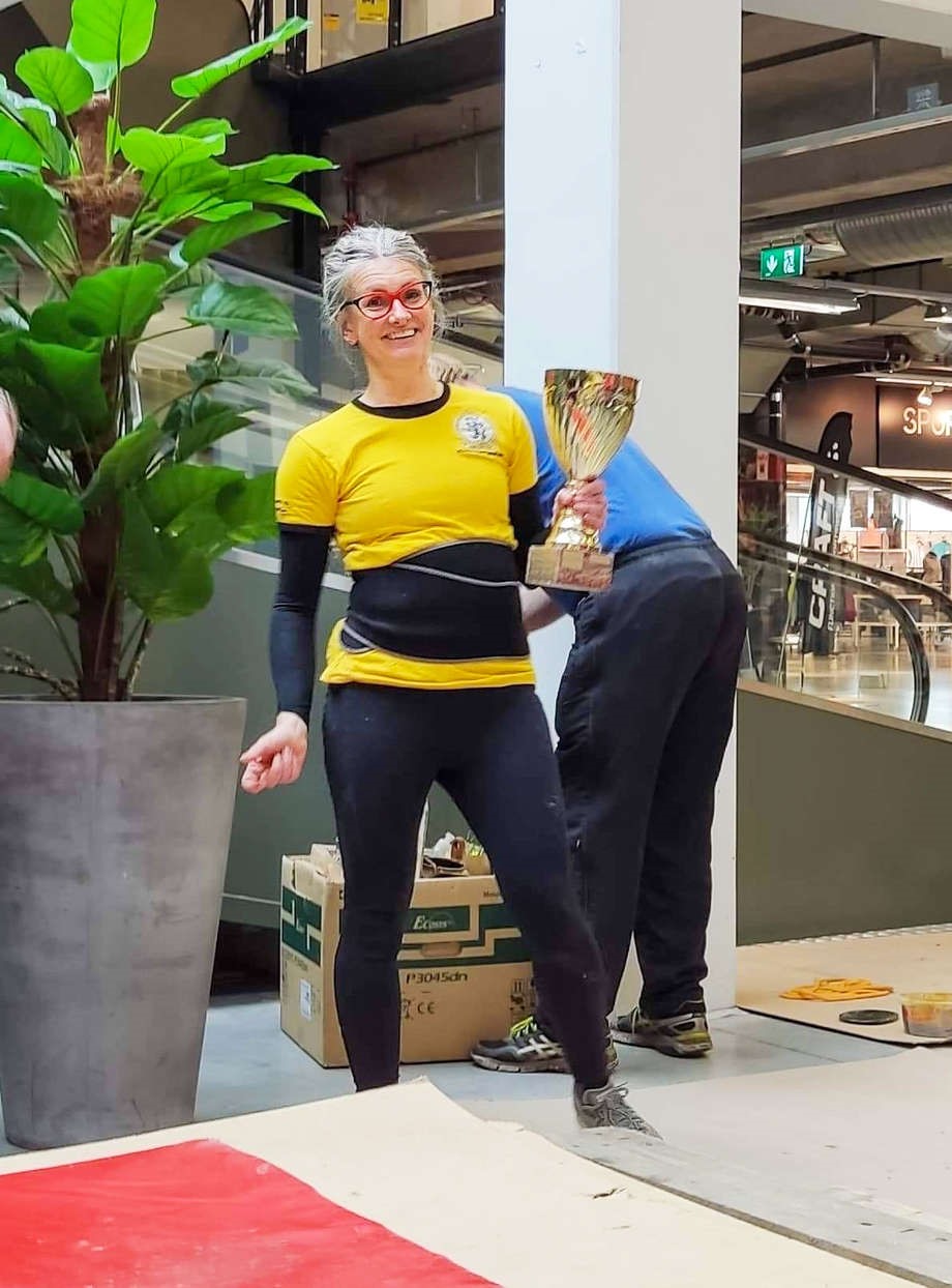 Hon �r uttagen till vm