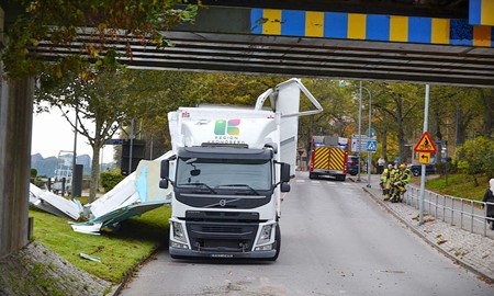 �S� l�nge det finns l�ga broar kommer folk k�ra in i dem�